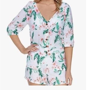 New Raisins Floral Romper